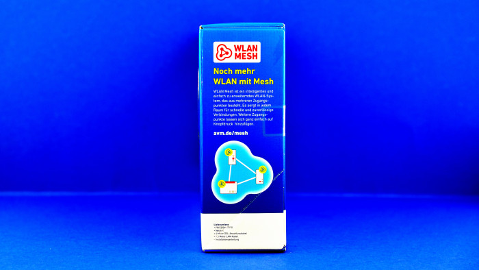 Verpackung der AVM Fritzbox 7510 (Bild: Harald Karcher)